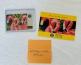 Starbucks Collectible Gift Card: 2003 San Diego Zoo Flamingo with sleeve 