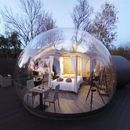 Partially Transparent 3-Room Indoor/Outdoor Glamping Tent