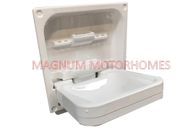 Flush Fitting Cleo Tip Up Basin "Swift Style" Caravan Motorhome Foldaway Sink