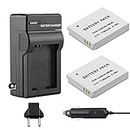 Venwo 2 Pack NB-6L/NB-6LH Battery and Charger kit Compatible with Canon PowerShot SX540 HS, SX530 HS, SX520 HS, SX510 HS, SX500 HS, SX170 is,SX700 HS, SX710 HS,SX610 HS, SX600 HS, S120, D20, D30, S90