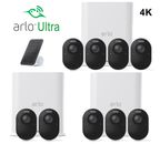 NEW ARLO ULTRA 4K WIRE-FREE SECURITY CAMERA SYSTEM 2,3,4,5 CAMERA & ACCESSORIES