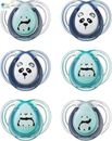 Tommee Tippee 06 Months Anytime Soother Dummies 6Pack