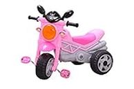 Colorpunch Baby Bullet Rider Tricycle Ride-On with Music and Light | Bikes, Trikes and Ride-Ons for Birthday Gift for Kids/Boys/Girls (Pink)