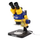 Microscopio estéreo trinocular industrial MC75T-B1 7-45X para reparación de teléfonos móviles-
