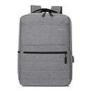 Backpack Wear-Resistant 15 6 inch Laptop Bag Company Light Gray