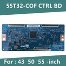 T-Con Board 43" 50" 55" inch T 55 oqvn 5.5 55t32-cof CTRL BD 55t32-c0f