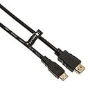 Mini HDMI to HDMI Cable | High Speed HDMI Cord for Canon, Nikon, Kodak, Sony, Lenovo to TV Monitor Computer Laptop (5m/16FT)