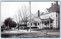 1910-20's FREDERICK MD EAST SECOND STREET HOMES MARKEN & BIEFELD POSTCARD