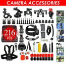 GoPro Hero Action Camera Accessories Pack Case Chest Head Mount Float Head Kit