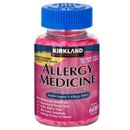 Kirkland Allergy Medicine, Diphenhydramine HCI 25 Milligram 600 Tablets 3 Pack