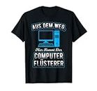 Informática silenciosa por ordenador Developer - Informática nerd Camiseta