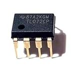 TL072 Operational Amplifier IC (Pack of 3) TL 072 OP-AMP IC