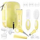 Lictin Baby Health Care Set, Baby Hair Clippers, Health and Grooming Newborn Care, Baby Grooming Kit, Babies Waterproof Hair Cutting Kits, Baby Brush Safety Cutter, Baby Nail Kit for Nursing, Baby Girl Boy Care Accessories