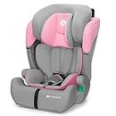 Kinderkraft Car Seat Comfort UP, I-Size Booster Child Seat, with 5 Point Harness, Adjustable Headrest, for Toddlers, Infant, Group 1/2/3, 9-36 Kg, Up to 12 Years, Pink