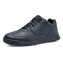 Shoes for Crews Liberty, Shoes for Women with Non Slip Outsole, Water Repellent and Lightweight Trainers for Women Black