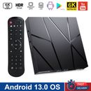 Smart TV BOX Android 13.0 BT5.0 Quad Core 4+128GB 5G WIFI rete lettore multimediale