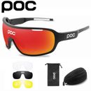 POC Cycling Glasses 3 lens Mens Womens Bike Bicycle Outdoor Sport Sunglasses