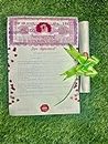 Love Agreement/Love Contract Agreement | Love Agreement Certificate with Pre Defined Terms & Conditions (Stamp Paper Designed) | A4 Size