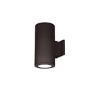 WAC Lighting Tube Architectural 12 Inch Tall 2 Light LED Outdoor Wall Light - DS-WD05-F27A-BZ