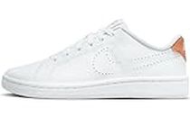 Nike Womens Running Shoes, White/White-Amber Brown-Guava ICE, 6 UK (8.5 US)