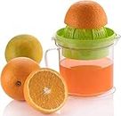 KBS Manual Juicer Squeezer Mini Hand Press orange Fruit Multipurpose Plastic Kitchen Tool