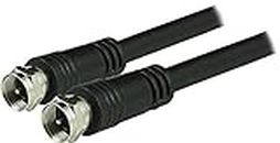 GE 20657 Video Coax RG6 Cable Black Burial