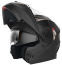 Modular Full Face Motorcycle Helmet with Double Lens Visor EM-10111