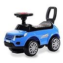 LuvLap Starlight Ride on & Car for Kids with Music & Horn Steering, Push Car for Baby with Backrest, Safety Guard, Under Seat Storage & Big Wheels, Ride on for Kids 1 to 3 Years Upto 25 Kgs (Blue)