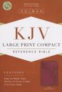 Kjv Grand Imprimé Compact Référence Bible, Rose Leathertouch Imitat
