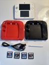 Nintendo 2DS Console Bundle - Scarlet Red W/ Charger, Stylus, Cases & Games