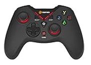 sameo SG17 2.4G 32 Bit Wireless Gaming Controller | Dual Vibration and Auto Fire functions | 3D Gamepad for Xbox Series/ PS3/ PC/Android | Supports Windows XP/7/8/10 (Black)