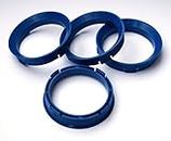 4 anneaux de centrage pour jantes en alliage de 66,6 mm à 57,1 mm (qualité de la marque)