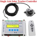 Controlador electrónico rastreador solar electrónico de panel solar de eje único LCD IG