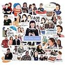 Gilmore Girls Stickers for Journal Laptop Phone Mobile Diary DIY Decoration Scrapbooking Sticker for Girls Womens 80 PCs