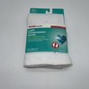 Calcetines blancos de compresión ligera sobre la pantorrilla CVS Health unisex, 1 par L/XL