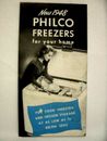 1948 PHILCO FREEZERS FOR YOUR HOME VINTAGE PRODUCT BROCHURE *CLEAN!*