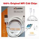 2m Lightning Apple MFI Certified USB Sync Charger Cable for iPhone 7 + 5 5S 6 6S