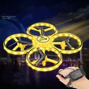 2023New RC Mini Quadcopter Induktion Drone Smart Uhr Remote Sensing Geste Aircraft UFO Hand Steuer