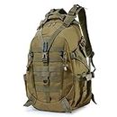 jianyana 25L Military Tactical Backpack for Men Women Army Molle Rucksack 3 Day Assault Pack Bug Out Bag Hunting Camping Hiking Rucksack