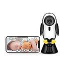 Qubo Baby Cam from Hero Group Baby Monitor 2MP Wi-Fi 1080p Full HD Baby Cry Alert Sleep Monitor Audio & Video Monitor | Mobile App Connectivity | Cloud & SD Card Recording (Black)