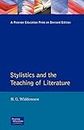 Stylistics and the Teaching of Literature (Applied Linguistics and Language Study)
