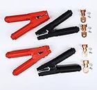 4 PCS - Heavy Duty Jumper Starter Booster Cable Car Battery Charger Clamp