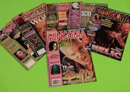 Fangoria Magazine Lot 6 Magazine Lot Vintage  Horror Buffy Hellraiser Wolf Lot