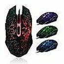 OuttopProfessional Colorful Backlight 4000DPI Optical Wired Gaming Mouse Mice