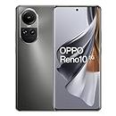 Oppo Reno10 Dual-SIM 256GB ROM + 8GB RAM (Only GSM | No CDMA) Factory Unlocked 5G Smartphone (Silvery Grey) - International Version