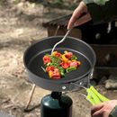 Set di pentole da campeggio portatili 1-2 persone utensili da cucina per picnic all'aperto