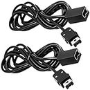 SENHAI Extension Cables for Nintendo NES Classic Mini Edition Controller, 2 Pack 10ft / 3m Extending Cords for Super Nintendo Classic Edition Controller-2017 Wii Remote and Wii Nunchuck Controller