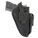 Maxx Carry Dual OWB Thumb Break Gun Belt Holster & IWB CCW for Taurus 1911 Full-Size 5-inch Barrel | Colt 1911 | Kimber 1911 | Ruger SR1911 and Other 5" 1911 Pistols. Ambidextrous with Mag Pouch.