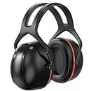 [New-Gen]37dB Highest Noise Reduction Ear Muffs,Super Strong Noise Cancelling,Coquille Antibruit Pour Adulte, Adjustable Hearing Protection Earmuffs, Adult Ear Protection Headphone for Shoot Gun Range