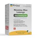 Rising Health Nicotine Mini Lozenge, Reduce Cravings and Stop Smoking with a Replacement Therapy, Mint Flavor (4mg - 72 Count)
